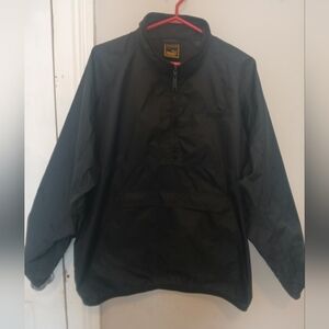 Vintage PUMA Oversized Black Men's Pullover Jacket